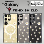 เคส FenixShield Ultra Hybrid [ WHITE DAISY ] สำหรับ Samsung Galaxy S25 / S24 / S23 / S22 / FE / Plus / Ultra