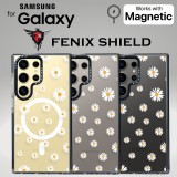 เคส FenixShield Ultra Hybrid [ WHITE DAISY ] สำหรับ Samsung Galaxy S24 / S23 / S22 / FE / Plus / Ultra / S21 FE 5G