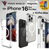 (แถมฟิล์ม) เคส FenixShield STREAMLINE Shape สำหรับ iPhone 16 Pro Max / 16 Pro / 15 Pro Max