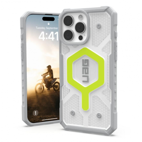 (แถมฟิล์ม) เคส UAG PATHFINDER CLEAR with MagSafe สำหรับ iPhone 17 Pro Max / 16 Pro Max / 16 Pro