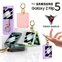 เคส พร้อมฟิล์มกระจก FenixShield Full Protection Series [ FNS013 ] สำหรับ Samsung Galaxy Z Flip5