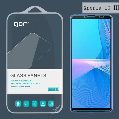 (2 ชิ้น) ฟิล์มกระจก GOR สำหรับ SONY Xperia 1 / 5 / 10 / VII / VI / V / IV / III / II / Pro I / XZ / XZ2 Premium
