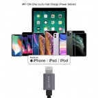 สายชาร์จ Goshtek MFI USB-C to Lightning Charging Cable