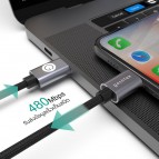 สายชาร์จ Goshtek MFI USB-C to Lightning Charging Cable