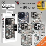 (แถมฟิล์ม) เคส FenixShield EXTREME Series [ BABYCAT ] สำหรับ iPhone 17 / 16 / 15 / 14 / Pro / Pro Max