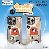 เคส FenixShield x Kai3 Gacha Badcats [ Sofa Cat ] สำหรับ iPhone iPhone 16 / 15 / 14 / 13 / Plus / Pro / Pro Max