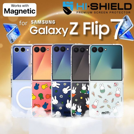 เคสใส กันกระแทก HiShield Crystal Shield / Magnetic Shield สำหรับ Samsung Galaxy Z Flip7 เคสใส กันกระแทก HiShield Crystal Shield / Magnetic Shield สำหรับ Samsung Galaxy Z Flip7