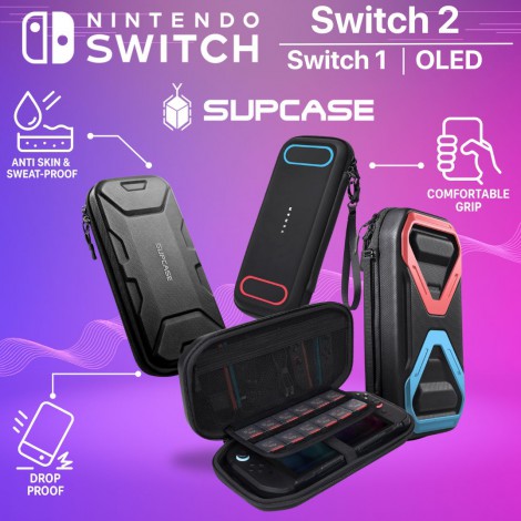 กระเป๋า SUPCASE (MUMBA) Carrying Bags สำหรับ Nintendo Switch 2 / Switch 1 / Switch OLED
