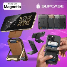 ที่ใส่บัตร ติดโทรศัพท์ มีขาตั้ง SUPCASE [ MagFlip ] Magnetic Wallet with Stand