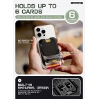 ที่ใส่บัตร ติดโทรศัพท์ มีขาตั้ง SUPCASE [ UB Mag Vault ] Magnetic Wallet with Stand