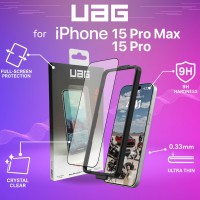 ฟิล์มกระจก UAG Glass Screen Shield Plus สำหรับ iPhone 15 Pro / 15 Pro Max