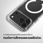 (แถมฟิล์ม) เคส FenixShield Tough Pro Clear สำหรับ iPhone 18 / 17 / 16e / 16 / 15 / 14 / 13 / Air / Plus / Pro / Max