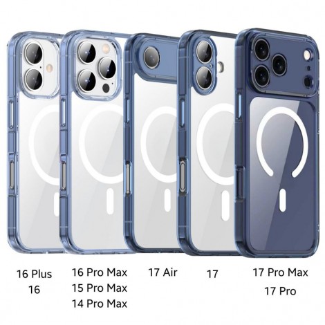 เคส FenixShield Crystal Hybrid II (Mark2) with Magnetic สำหรับ iPhone 17 / 16 / 15 / 14 / Air / Plus / Pro / Max