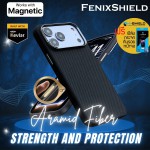 (แถมฟิล์มกระจก) เคส FenixShield ALUGUARD สำหรับ iPhone 18 Pro / 18 Pro Max / 17 Pro / 17 Pro Max / 17 / Air