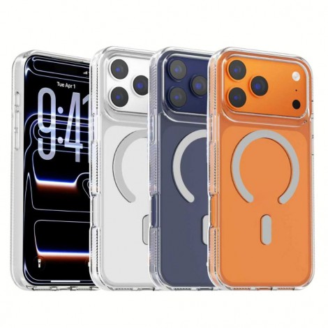 (แถมฟิล์ม) เคส FenixShield Tough Pro Clear สำหรับ iPhone 18 / 17 / 16e / 16 / 15 / 14 / 13 / Air / Plus / Pro / Max