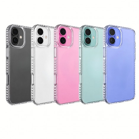 (แถมฟิล์ม) เคส FenixShield Tough Pro Clear สำหรับ iPhone 18 / 17 / 16e / 16 / 15 / 14 / 13 / Air / Plus / Pro / Max