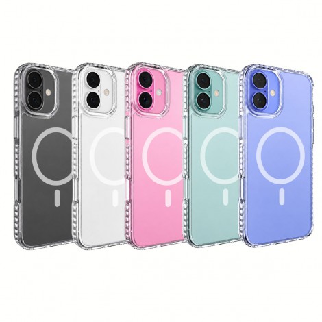 (แถมฟิล์ม) เคส FenixShield Tough Pro Clear สำหรับ iPhone 18 / 17 / 16e / 16 / 15 / 14 / 13 / Air / Plus / Pro / Max