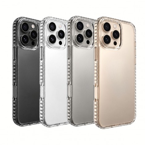 (แถมฟิล์ม) เคส FenixShield Tough Pro Clear สำหรับ iPhone 18 / 17 / 16e / 16 / 15 / 14 / 13 / Air / Plus / Pro / Max