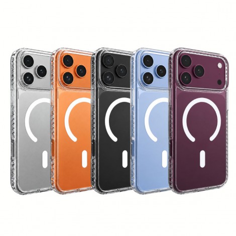 (แถมฟิล์ม) เคส FenixShield Tough Pro Clear สำหรับ iPhone 18 / 17 / 16e / 16 / 15 / 14 / 13 / Air / Plus / Pro / Max