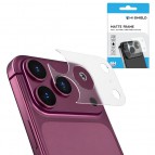 (แถม Sticker) ฟิล์มกันรอยฐานกล้อง HiShield Matte Frame สำหรับ iPhone 18 Pro Max / 18 Pro / 17 Pro Max / 17 Pro