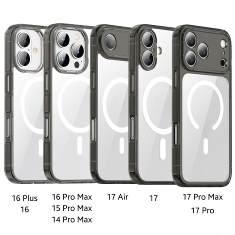 เคส FenixShield Crystal Hybrid II (Mark2) with Magnetic สำหรับ iPhone 17 / 16 / 15 / 14 / Air / Plus / Pro / Max