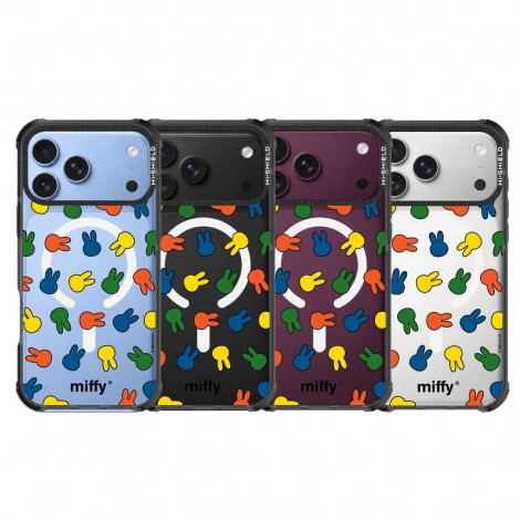 (แถมฟิล์มเคส) เคส HiShield Shockproof [ Miffy Collection ] สำหรับ iPhone 18 Pro / 18 Pro Max / 17 Pro / 17 Pro Max