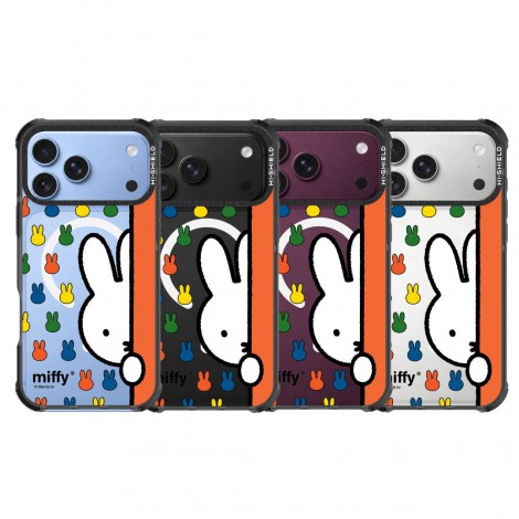 (แถมฟิล์มเคส) เคส HiShield Shockproof [ Miffy Collection ] สำหรับ iPhone 18 Pro / 18 Pro Max / 17 Pro / 17 Pro Max