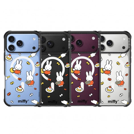 (แถมฟิล์มเคส) เคส HiShield Shockproof [ Miffy Collection ] สำหรับ iPhone 18 Pro / 18 Pro Max / 17 Pro / 17 Pro Max