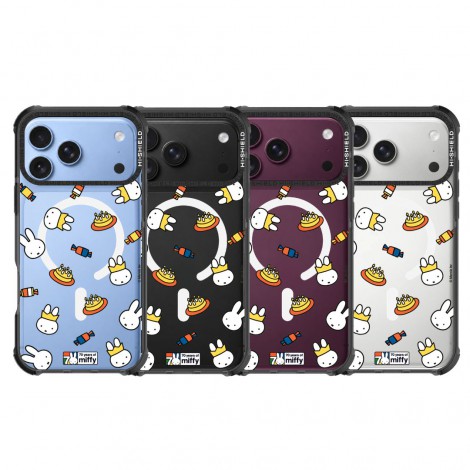 (แถมฟิล์มเคส) เคส HiShield Shockproof [ Miffy Collection ] สำหรับ iPhone 18 Pro / 18 Pro Max / 17 Pro / 17 Pro Max