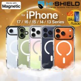 (แถมฟิล์ม) เคส HiShield with Magnetic สำหรับ iPhone 17 / 16 / 15 / 14 / 13 / Plus / Air / Pro / Pro Max