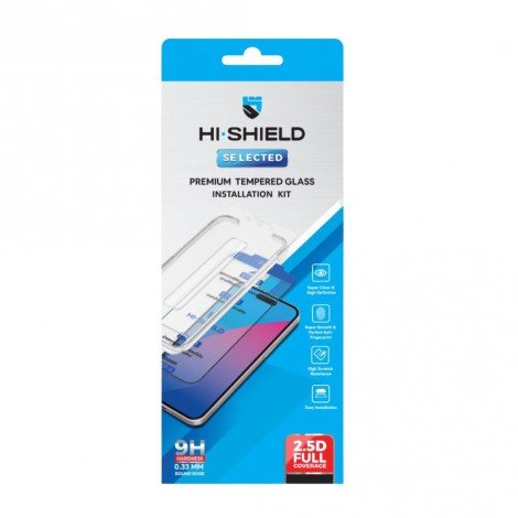 ฟิล์มกระจก HiShield Selected สำหรับ iPhone 18 / Duo / 17 / 17e / 16 / 16e / 15 / 14 / 13 / 12 / 11 / Air / Plus / Pro Max / XS / XR