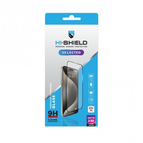 ฟิล์มกระจก HiShield Selected สำหรับ iPhone 18 / Duo / 17 / 17e / 16 / 16e / 15 / 14 / 13 / 12 / 11 / Air / Plus / Pro Max / XS / XR