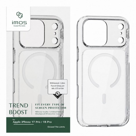 (แถมฟิล์ม) เคส IMOS TREND BOOST สำหรับ iPhone 18 Pro Max / 18 Pro / 17 Pro Max / 17 Pro / 17 / Air