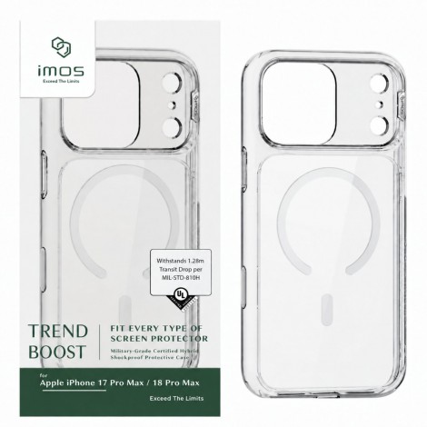 (แถมฟิล์ม) เคส IMOS TREND BOOST สำหรับ iPhone 18 Pro Max / 18 Pro / 17 Pro Max / 17 Pro / 17 / Air