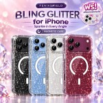 (แถมสติกเกอร์) เคสกากเพชร FenixShield Bling Glitter สำหรับ iPhone 18 / 17 / 16e / 16 / 15 / 14 / 13 / 12 / Air / Plus / Pro Max / mini