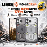 (แถมฟิล์ม) เคส UAG MONARCH PRO VEIL สำหรับ iPhone 18 Pro Max / 18 Pro / 17 Pro / 17 Pro Max