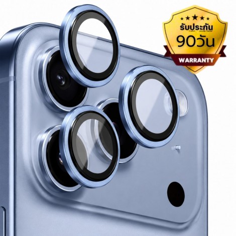 กระจกกันรอย เลนส์กล้อง HiShield Lens / Sapphire Lens Protector สำหรับ iPhone 18 / 17 / 16 / 15 / 14 / Pro / Max