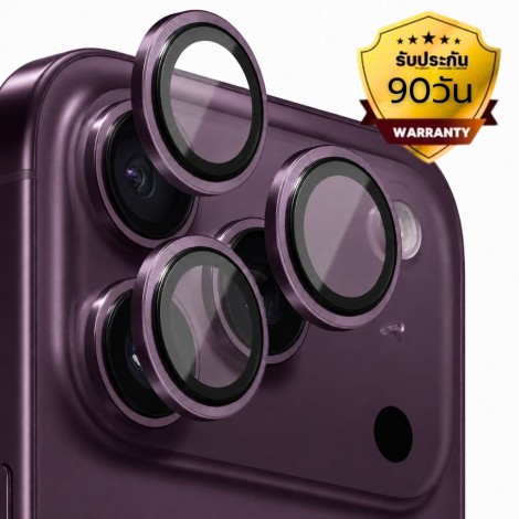 กระจกกันรอย เลนส์กล้อง HiShield Lens / Sapphire Lens Protector สำหรับ iPhone 18 / 17 / 16 / 15 / 14 / Pro / Max