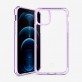 เคส ITSKINS HYBRID // CLEAR [ PURPLE ] สำหรับ iPhone 12 / Pro / mini / Pro Max