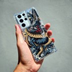 เคส 3D Anti-Shock Premium Edition [ DRAGON RYUJIN ] สำหรับ Galaxy S22 / S21 / Note20 / Note10 / Note9 / S20 / FE / S10 / S10e / Plus / Ultra / Lite