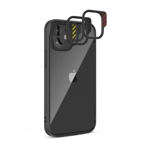 (แถมฟิล์ม) เคส JTLEGEND Hybrid Cushion DX สำหรับ iPhone 12 mini