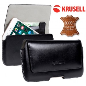 ซองหนังแท้ Krusell Hector Horizontal Belt Loop Case แบบเหน็บเอว