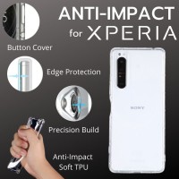 เคส Anti-Impact TPU Soft Case for SONY Xperia 1 III / 10 III / XZ Premium / XA2 / Ultra / L2 / XZ1 / XZ2 / Compact