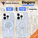 เคส FenixShield Eleganz SILVER STARDUST สำหรับ iPhone 16 / 15 / 14 / 13 / Plus / Pro / Pro Max