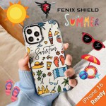 เคส FenixShield Ultra Hybrid [ SUMMER ] สำหรับ iPhone iPhone 16 / 15 / 14 / 13 / 12 / Plus / Pro / Pro Max