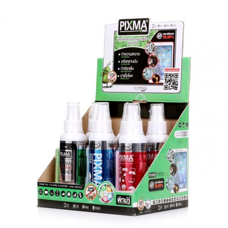 แบบ Box Set : (ฆ่าเชื้อไวรัส) PIXMA KREEN ผลิตภัณฑ์ทำความสะอาดพร้อมฆ่าเชื้อโรค 3 in 1 