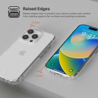 (ลดล้างสต็อค) (แถมฟิล์ม) เคส Power Support Air Jacket [ Hybrid ] with MagSafe Case สำหรับ iPhone 15 / 14 / Plus / Pro / Pro Max