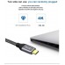 (รับประกัน 1 ปี) QGeem สายแปลง USB Type C to HDMI Cable (4K)