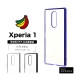 (แถมฟิล์มเลนส์) เคส SONY Xperia 1 Rastabanana Tritan Metallic Frame Protection Case