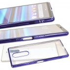 (แถมฟิล์มเลนส์) เคส SONY Xperia 1 Rastabanana Tritan Metallic Frame Protection Case
